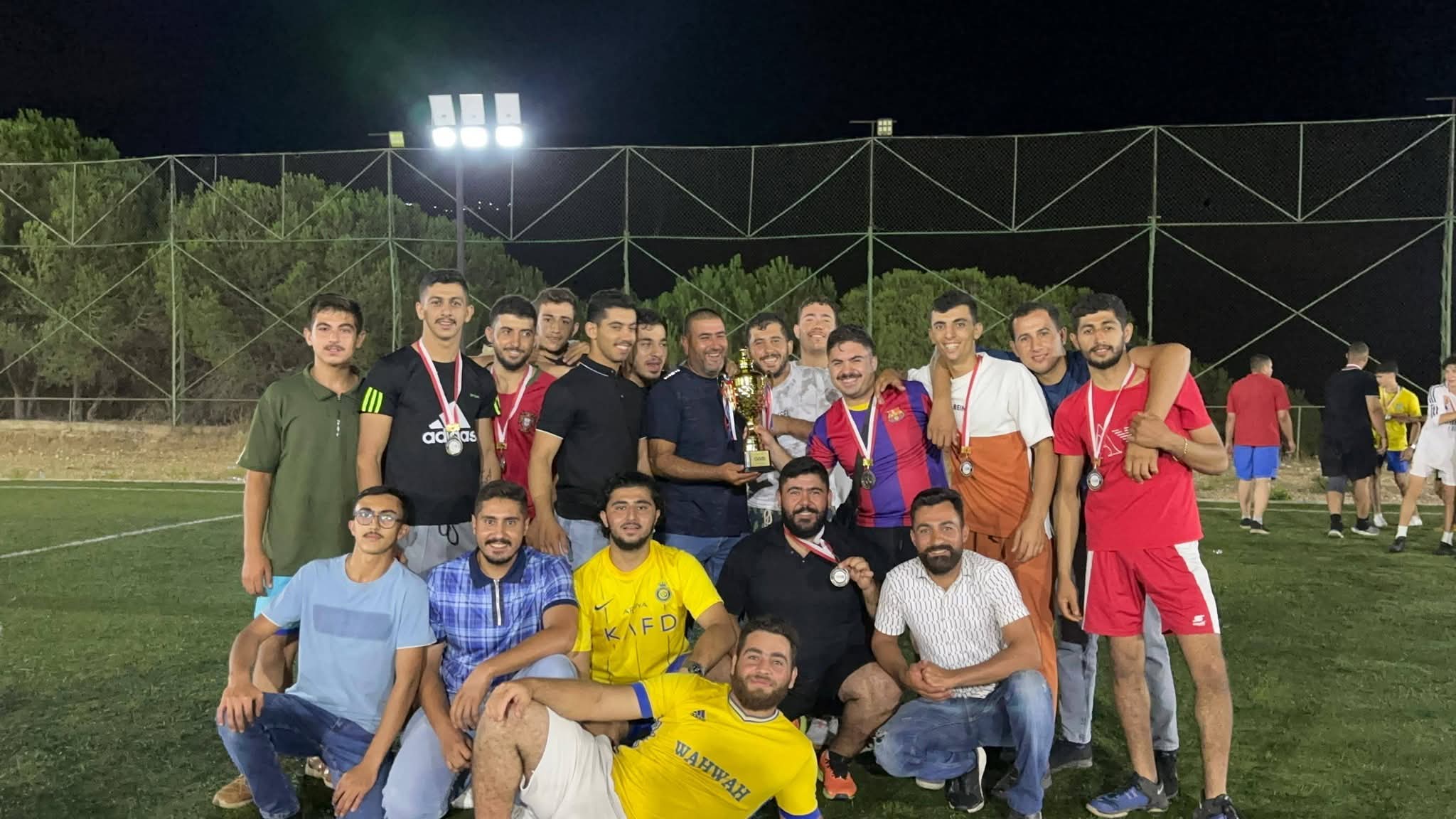 “شبعا” بطلة العرقوب في كرة القدم